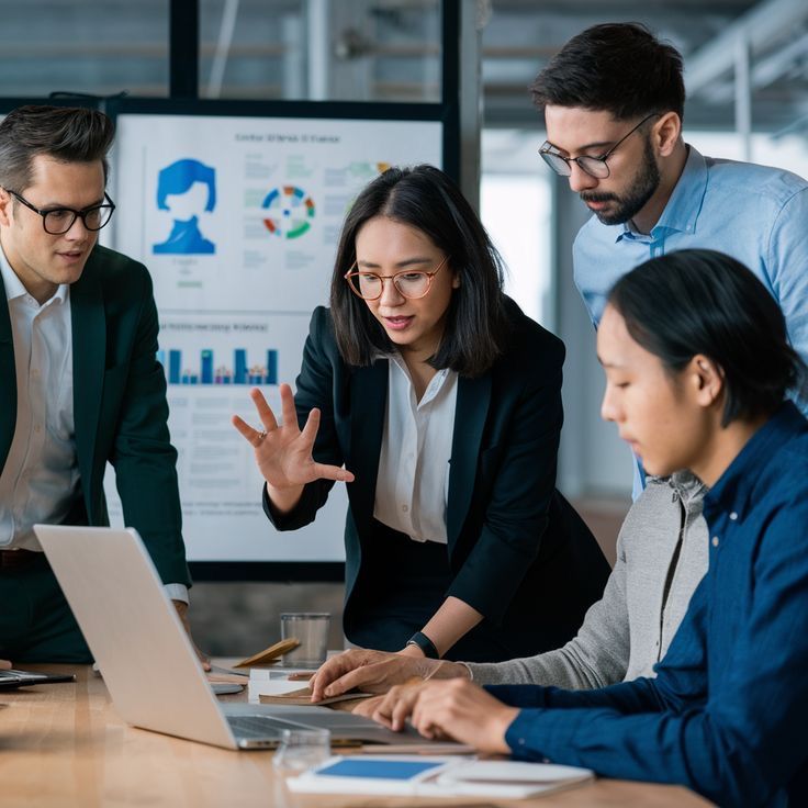 DevOps team collaborating to build a high performing in-house team - OpsBee Technology